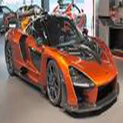 McLaren Senna Scrap Yard